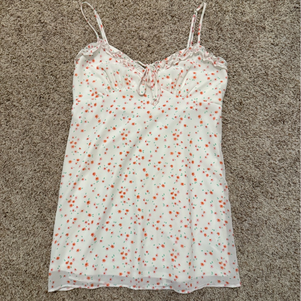 Floral Spaghetti Strap Dress